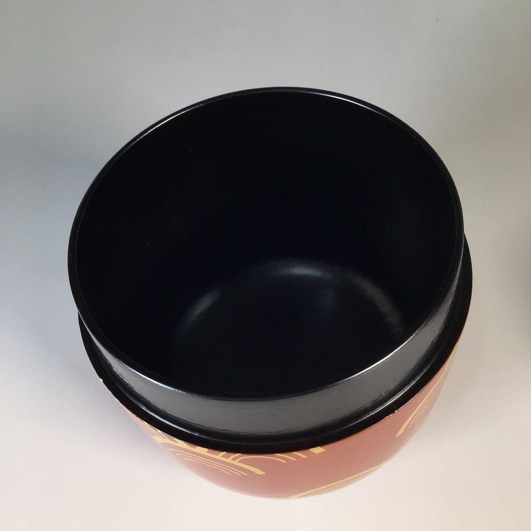 Ｍ２７９　棗　『小坂修斉作』『青海波蒔絵』『妹塗』『大棗』　共箱　茶道具