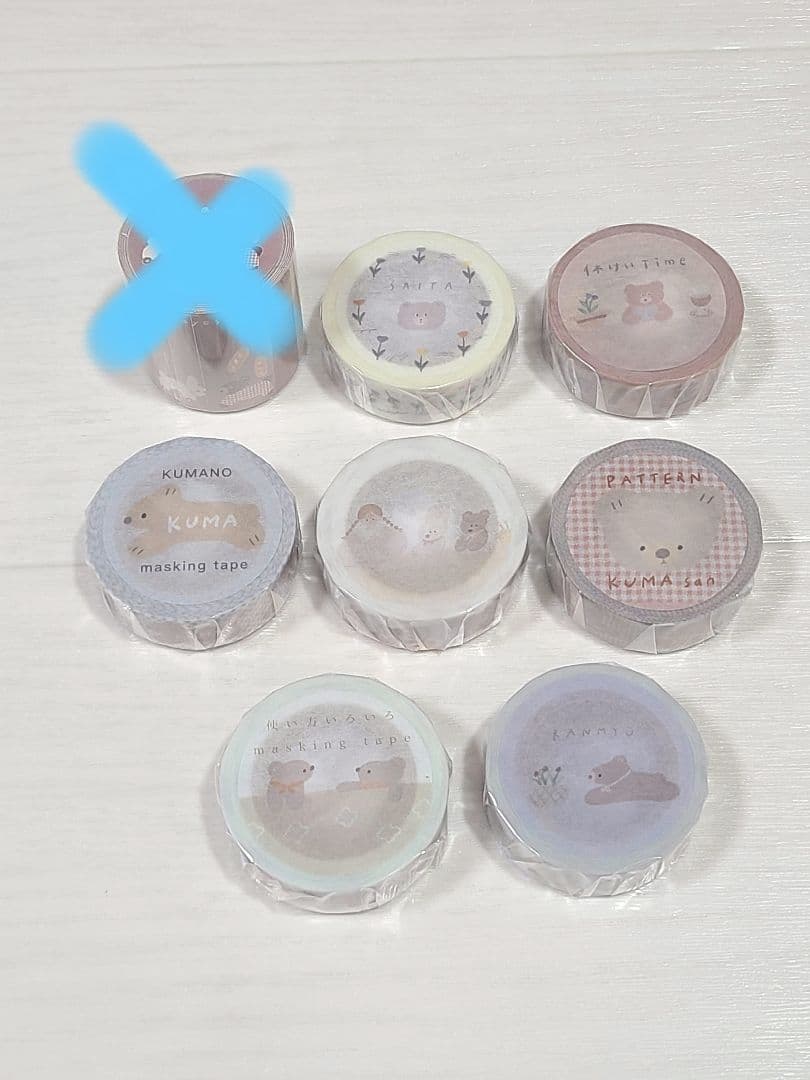 るなるな様　ranmyu マスキングテープ 付箋 らんみゅ　 国内作家