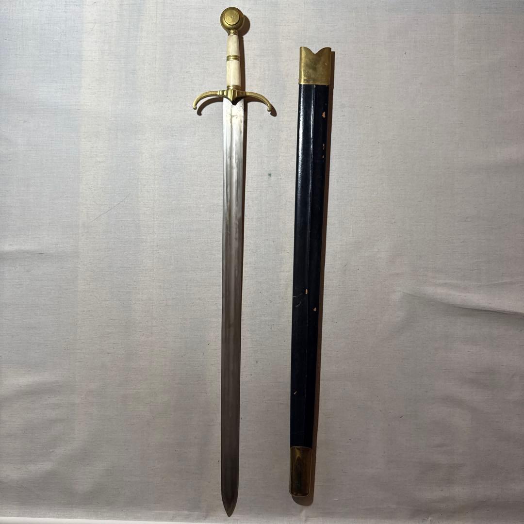 模造刀 西洋剣 ソード サーベル 剣 コスプレ レプリカ 金属製 ロングソード