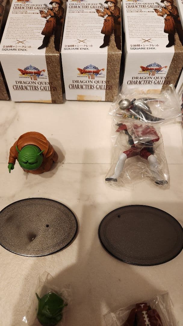 ドラゴンクエストⅦI キャラクターズ ギャラリー　９体セット