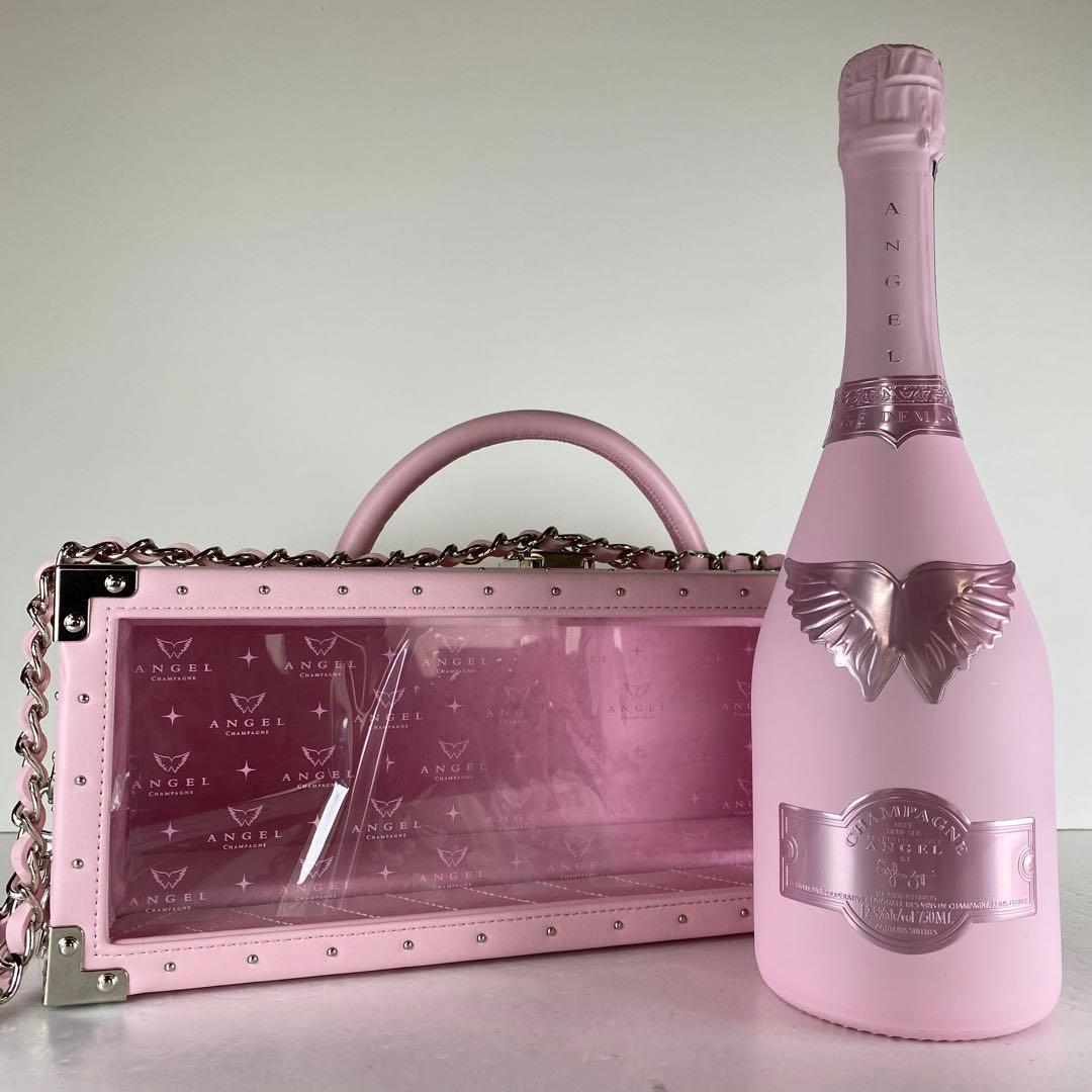 エンジェル　シャンパン　ドゥミセック　ピンク　ロゼ　レザータイプ