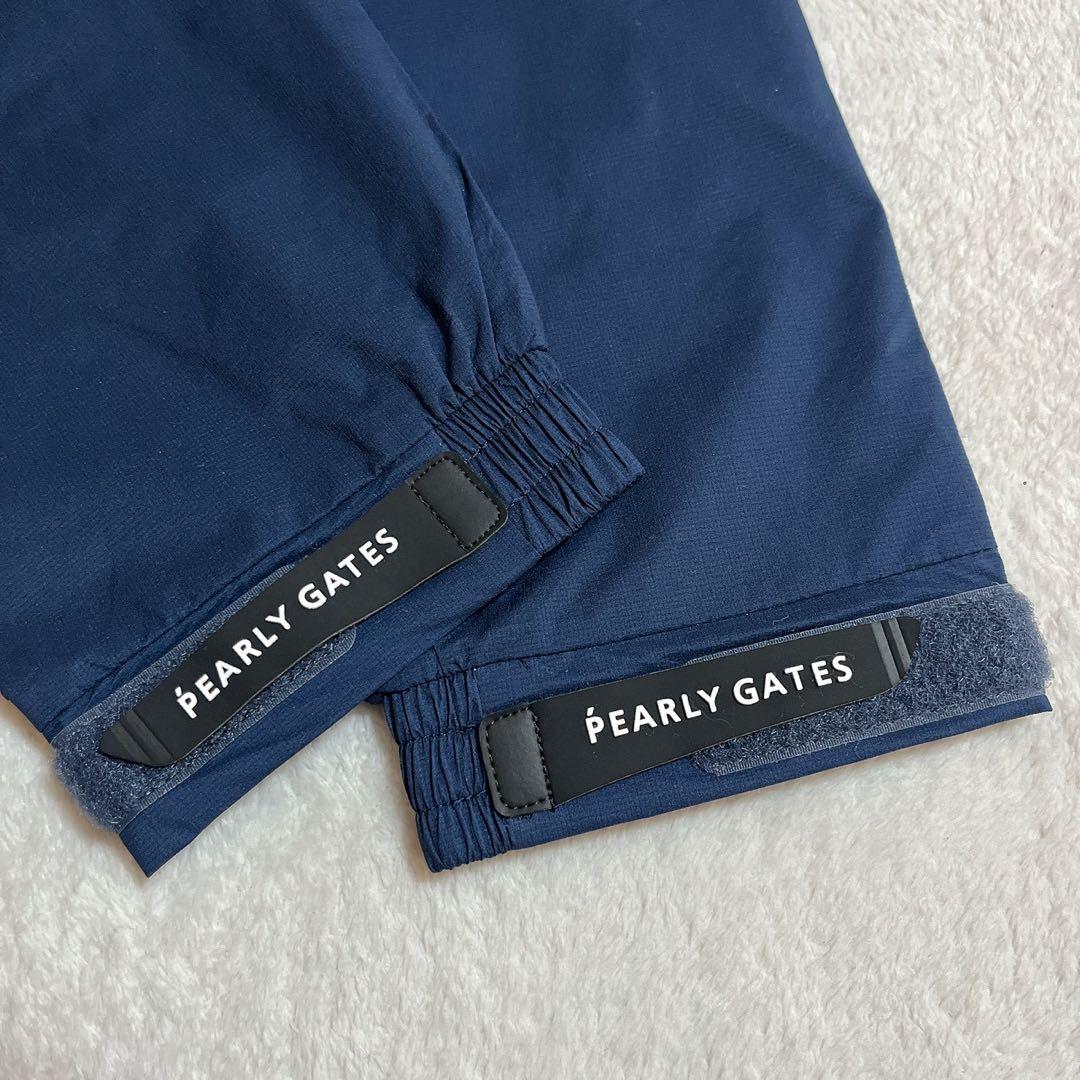 新品タグ付　パーリーゲイツ　レインワンピース　2WAY フード ネイビー　L　２