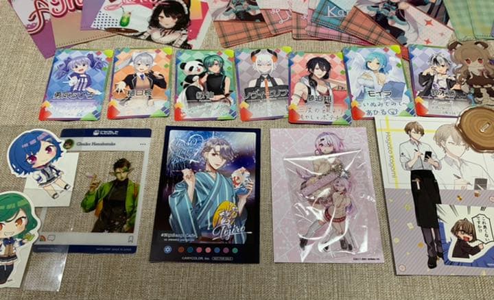 にじさんじ★まとめ売り★アクリル★缶バッジ★カード★ファイル★シールなど、、、
