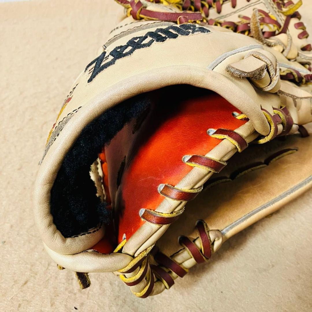 【希少】Zeems SV527CBN グローブ キャメル ジームス 小指二本可能