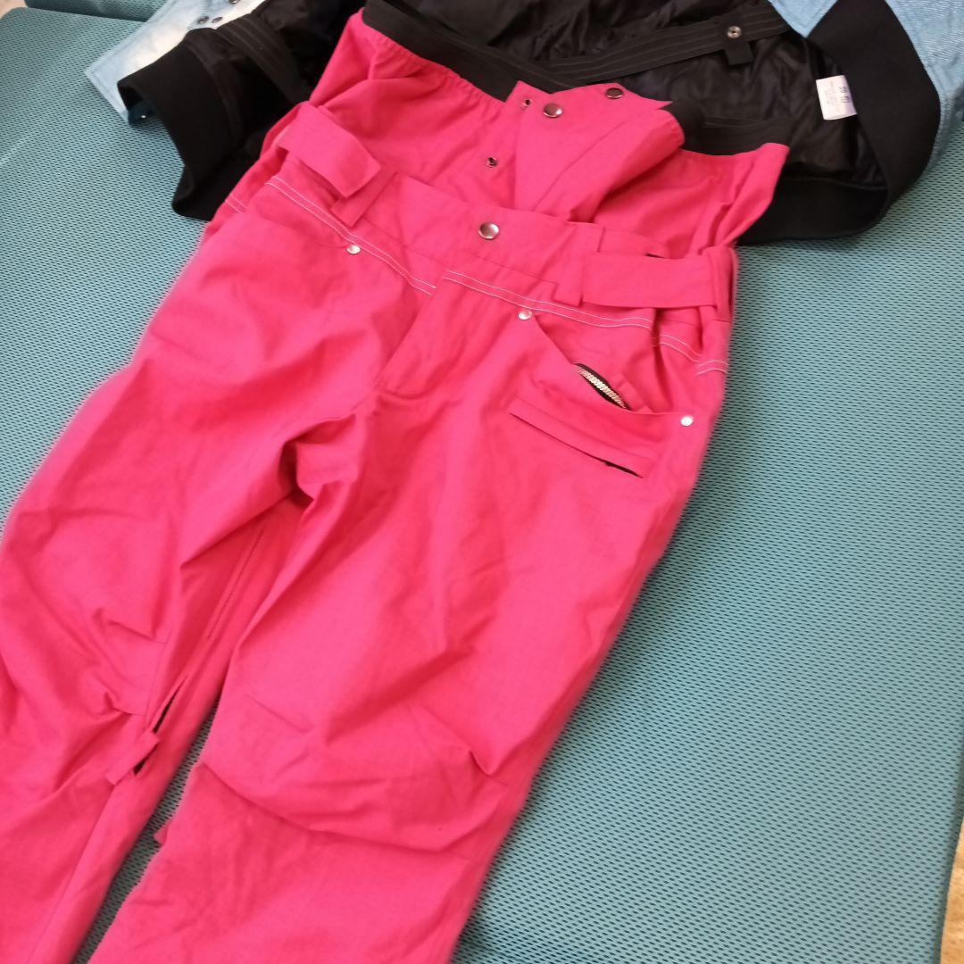 SELECT　GARDEN　スノーボードウェア　ファー付きデニム風　M