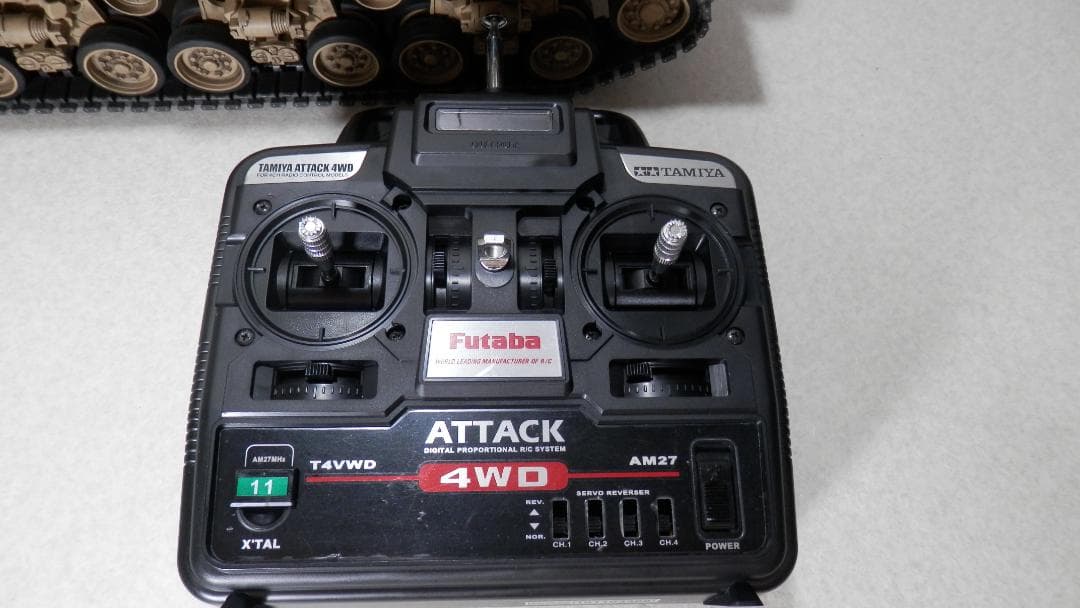 RC戦車 1/16スケール M51スーパーシャーマン　組立済み