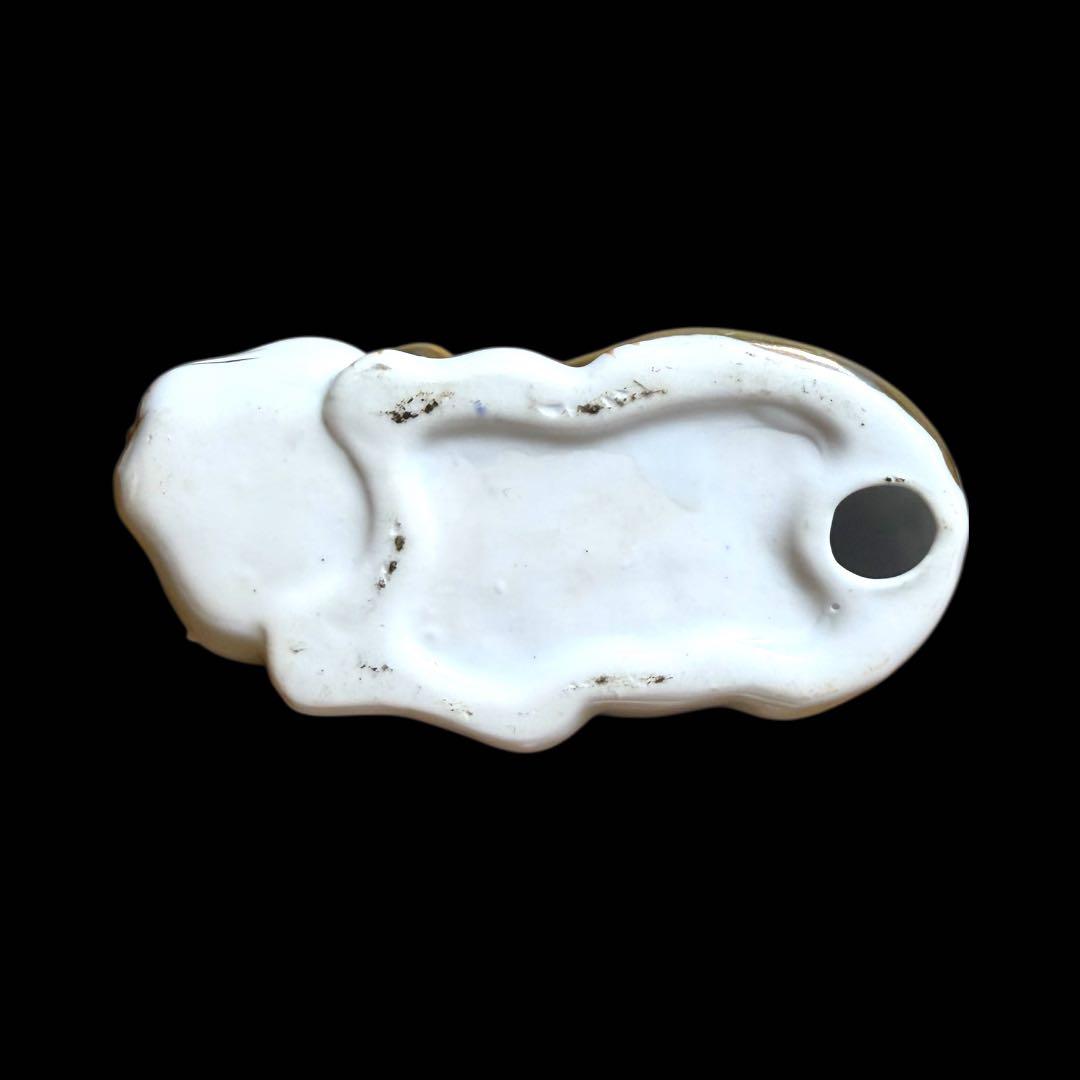 《レア》伊万里焼 陶器製 金彩色絵金襴手 親子眠り猫 ペア セット まとめ売り