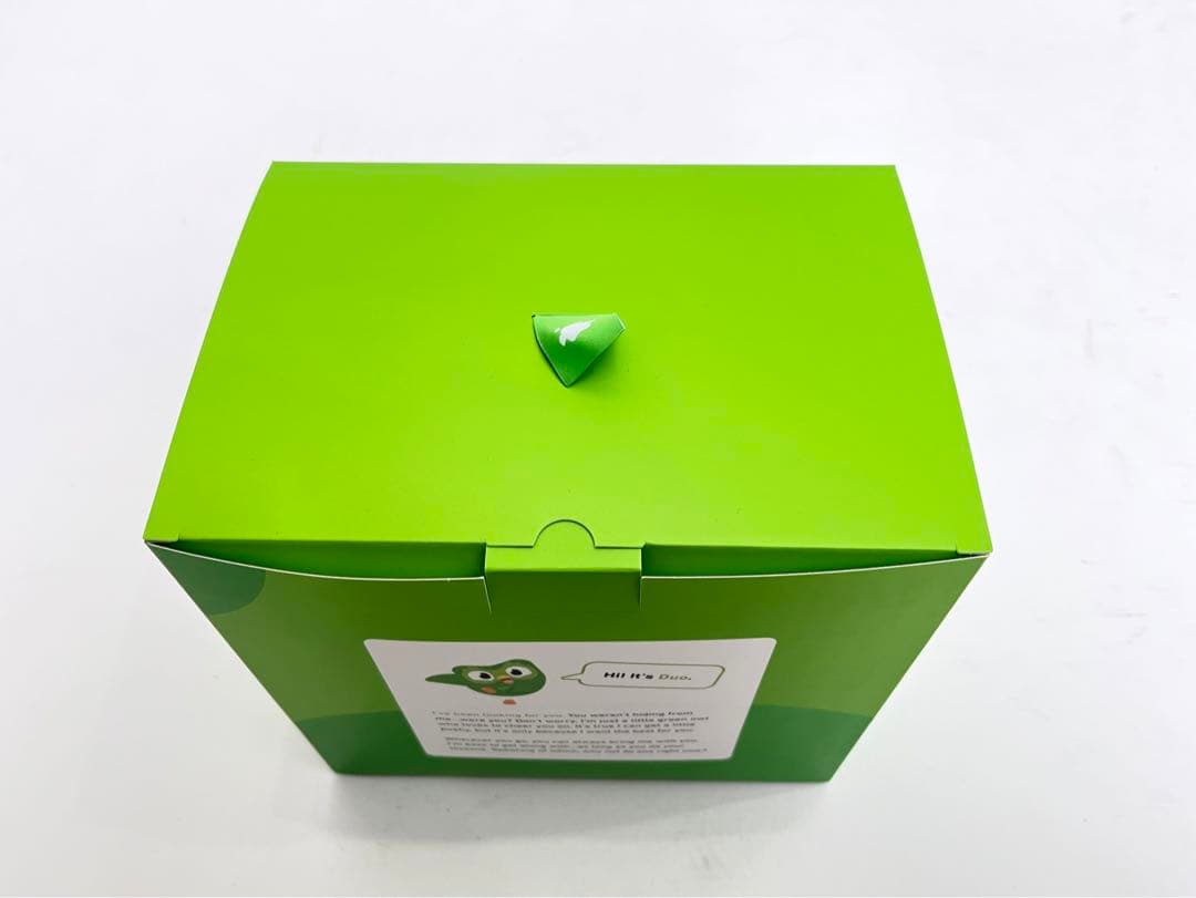 【デュオリンゴ】デュオ＆リリーぬいぐるみ ケース ステッカー袋 Duolingo