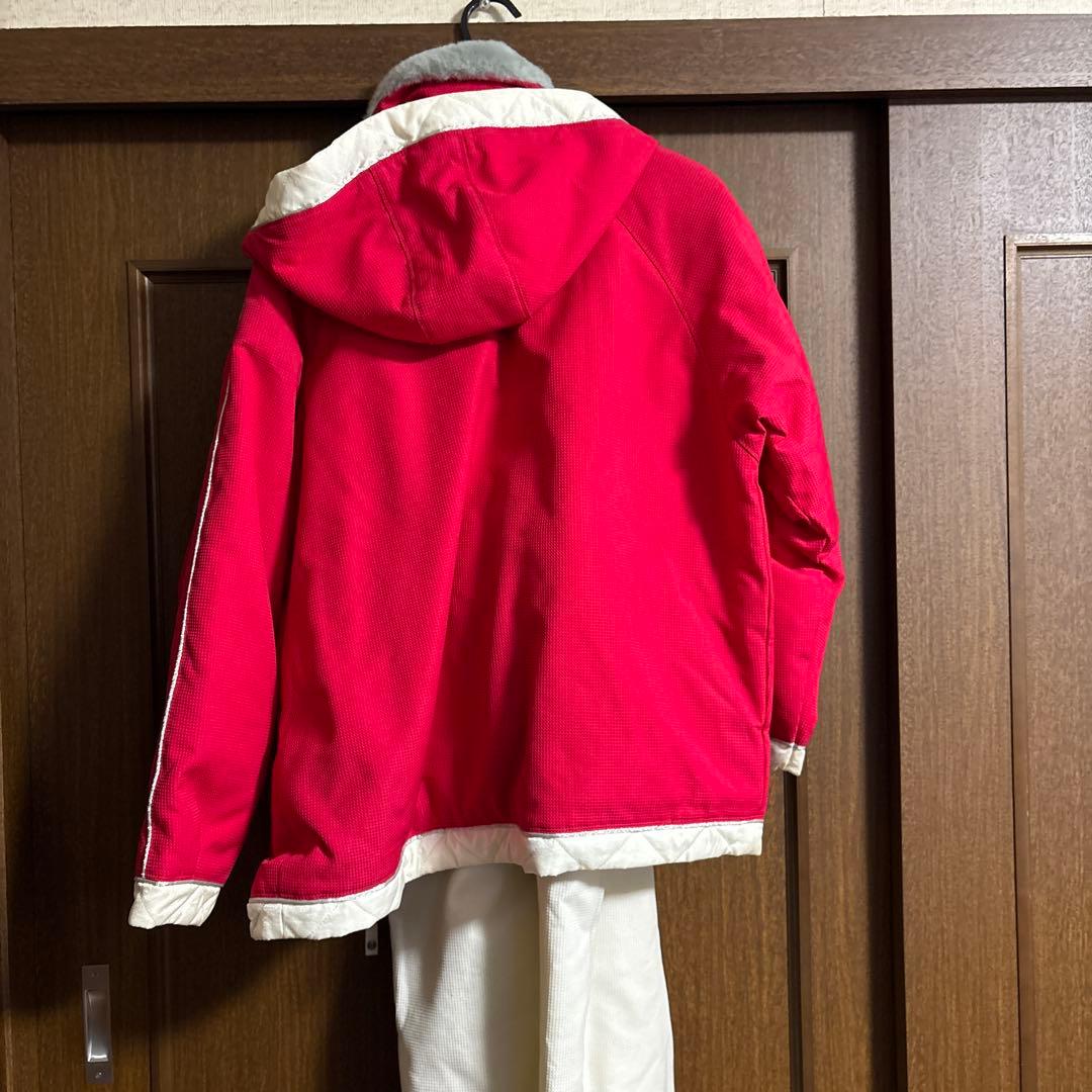 赤白スノーボードウェアセット 女性用