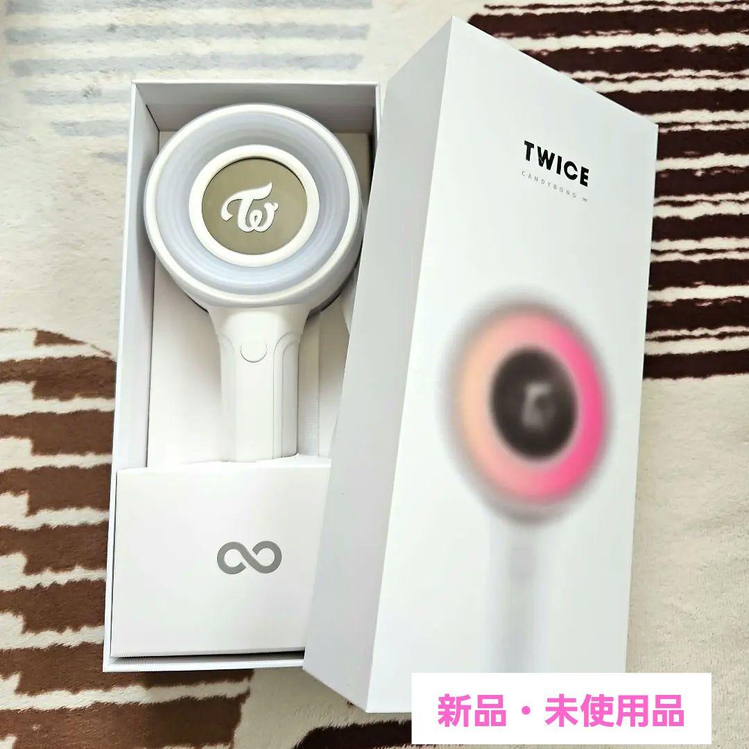 【公式】【新品未使用】TWICE ペンライト　CANDYBONG　∞　説明書
