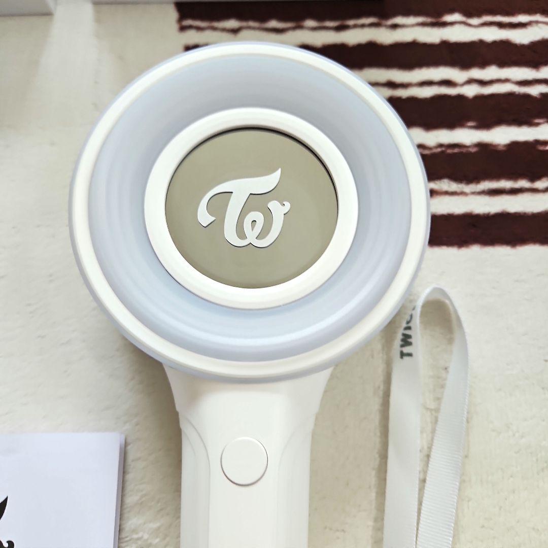 【公式】【新品未使用】TWICE ペンライト　CANDYBONG　∞　説明書