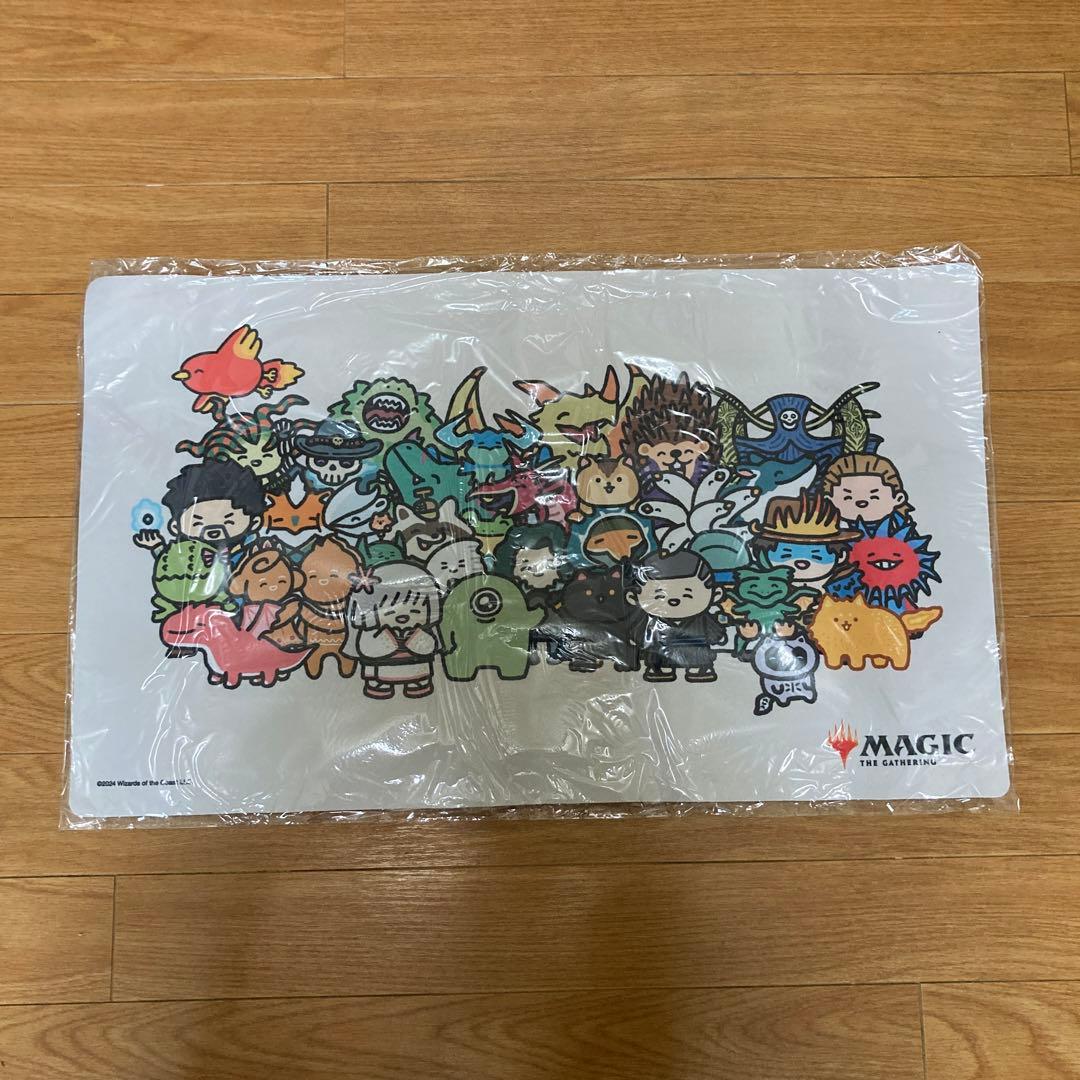 mtg ちびキャラ プレイマット うさぎメン