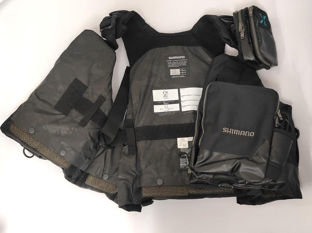 シマノ XEFO アクトゲームベスト VF-274R XLサイズ