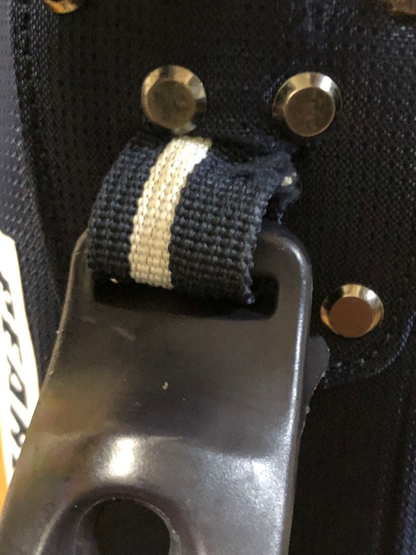 パーリーゲイツ　キャディバッグ　ネイビー　紺　スタンド式　軽量