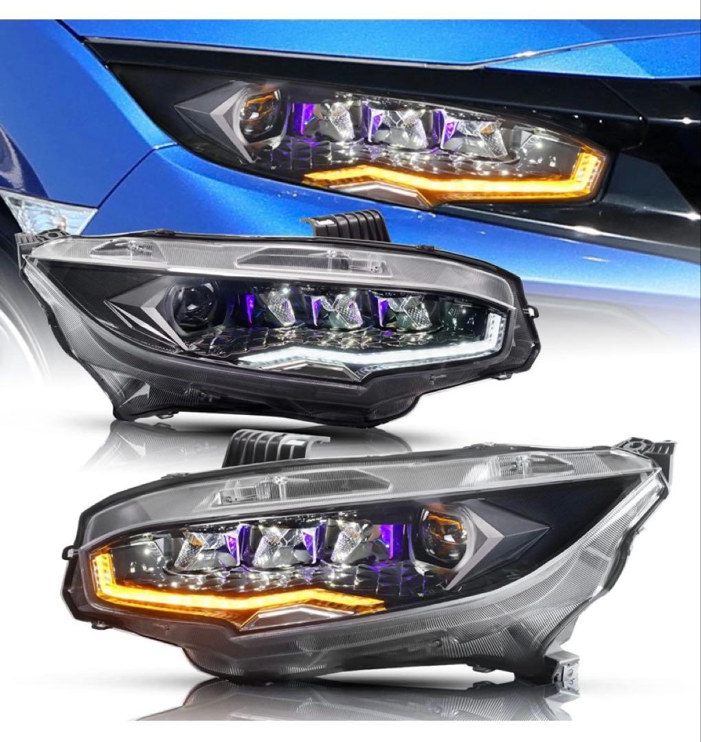 ホンダ シビック ヘッドライト FC1 ダイヤモンドアイYUANZHENG