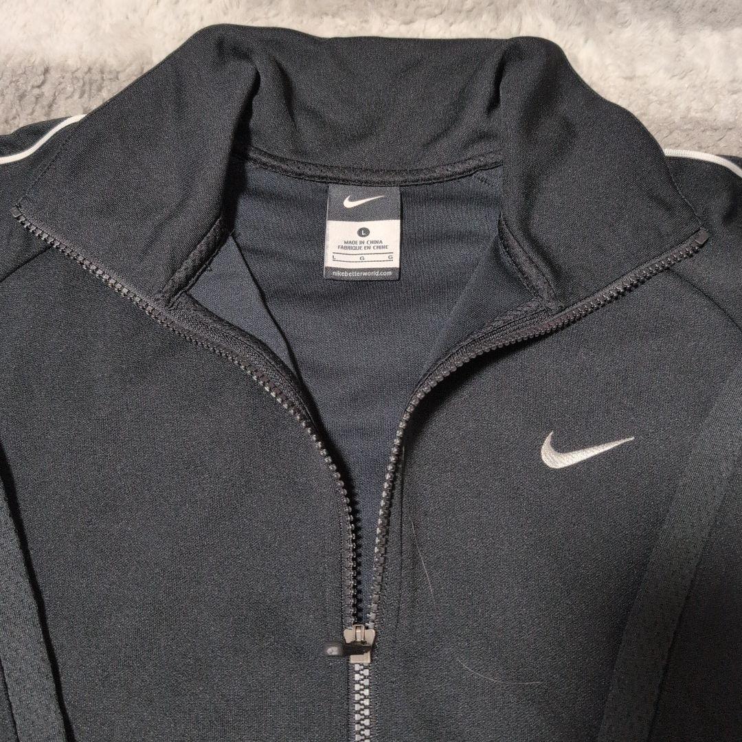 Nike レディースジャージ上下セット ブラック