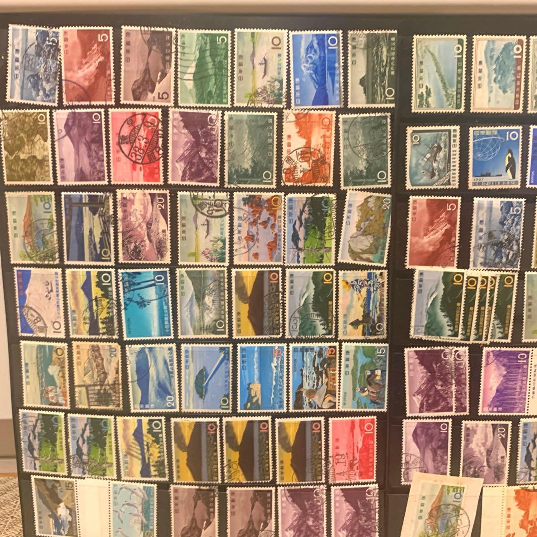 使用済み　日本切手　180枚　戦前　昭和　消印あり