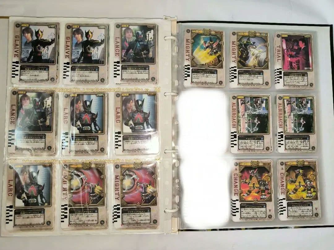 ⭕セット売りのみ⭕ ラウズカード 専用ファイル付 カード 仮面ライダーブレイド