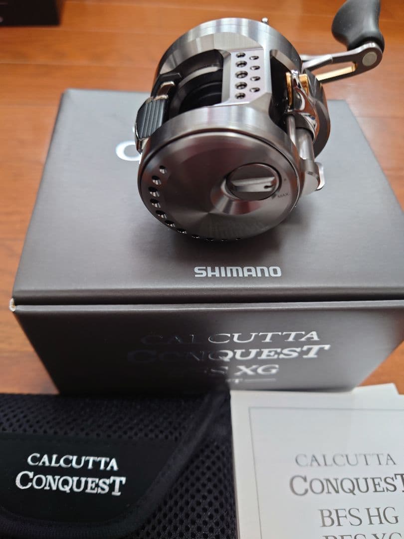 23CONQUEST BFS XG アベイルマイクロキャストスプール付き。