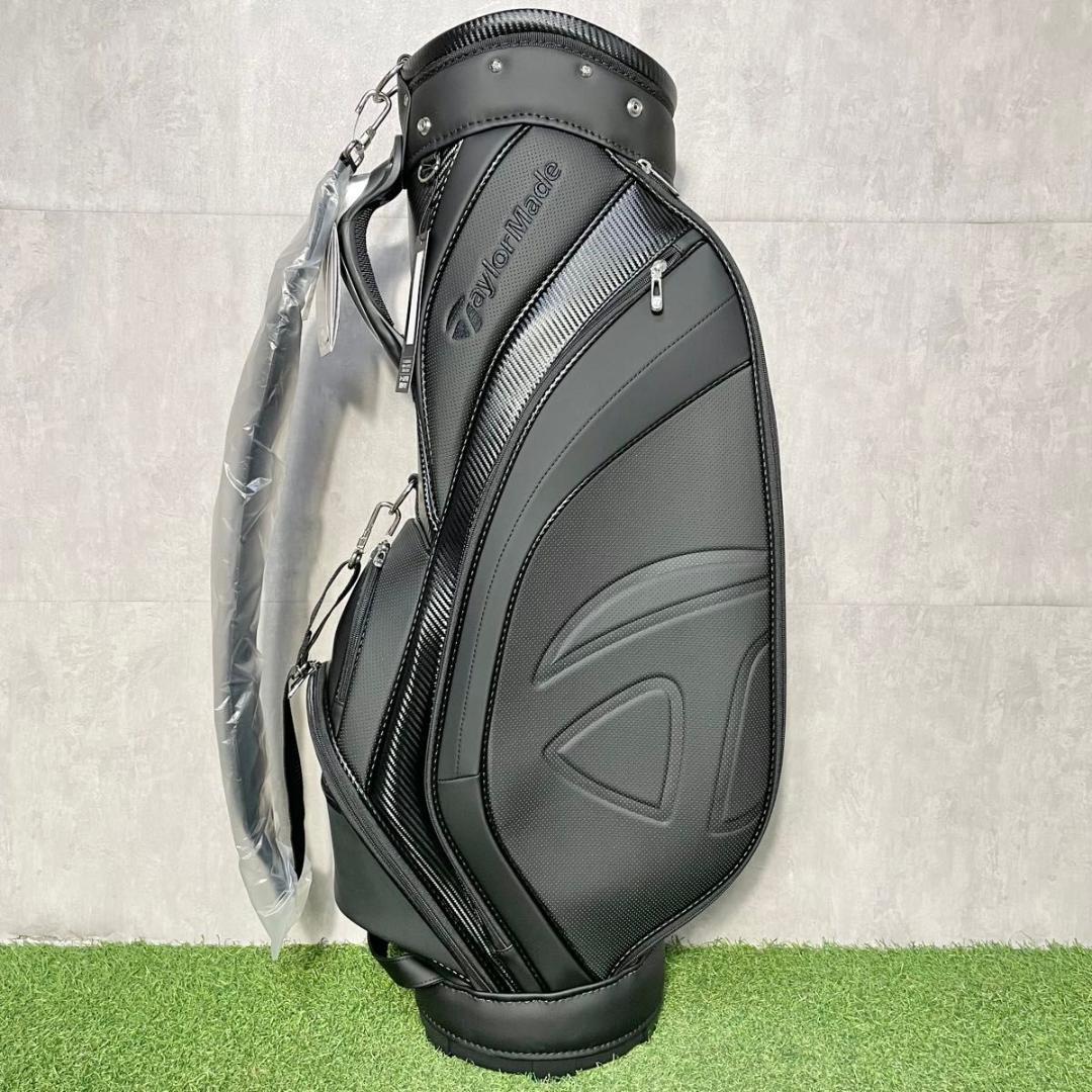 【新品】テーラーメイド スポーツモダン キャディバッグ ゴルフバッグ ブラック