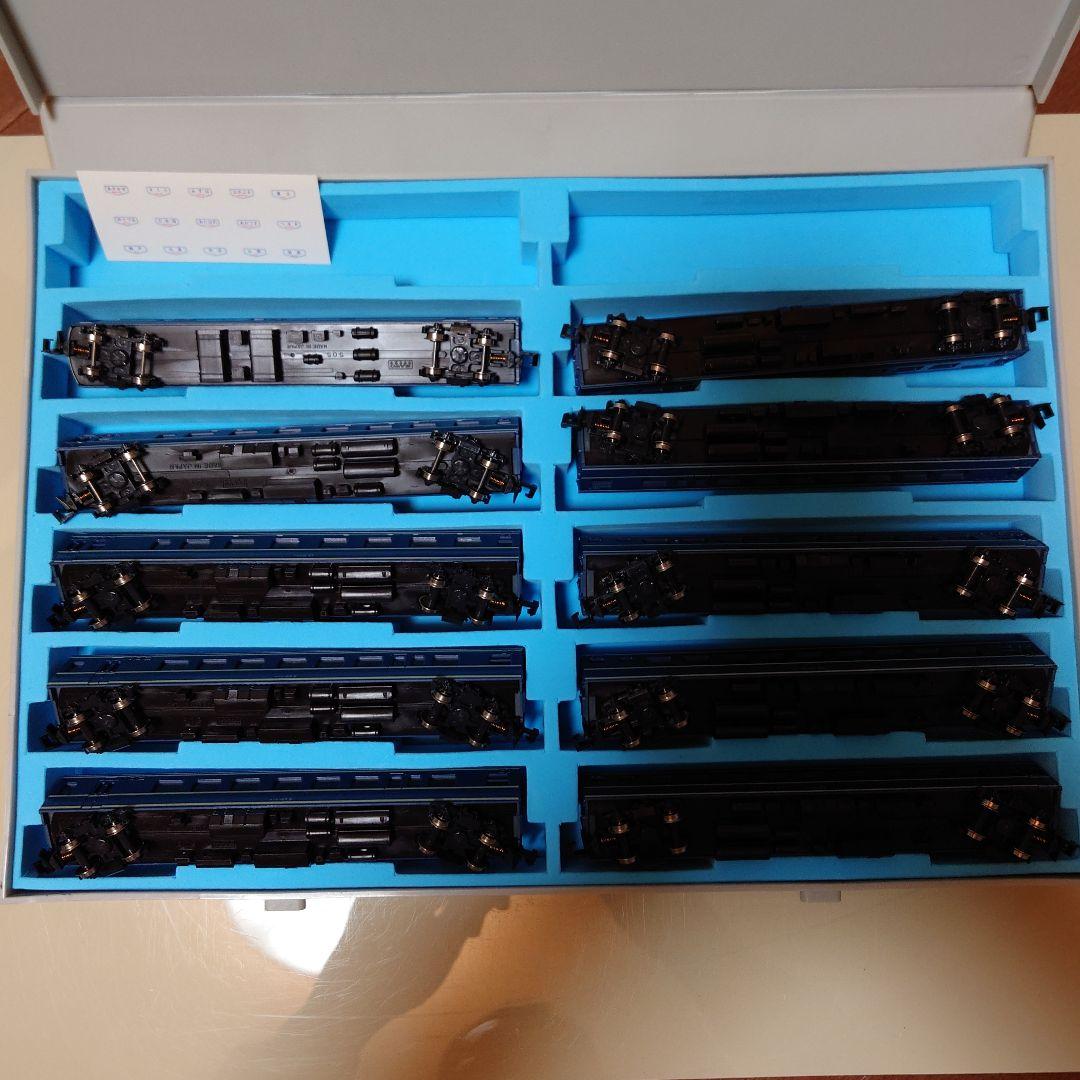 よっちゃん　KATO 20系客車10両セット