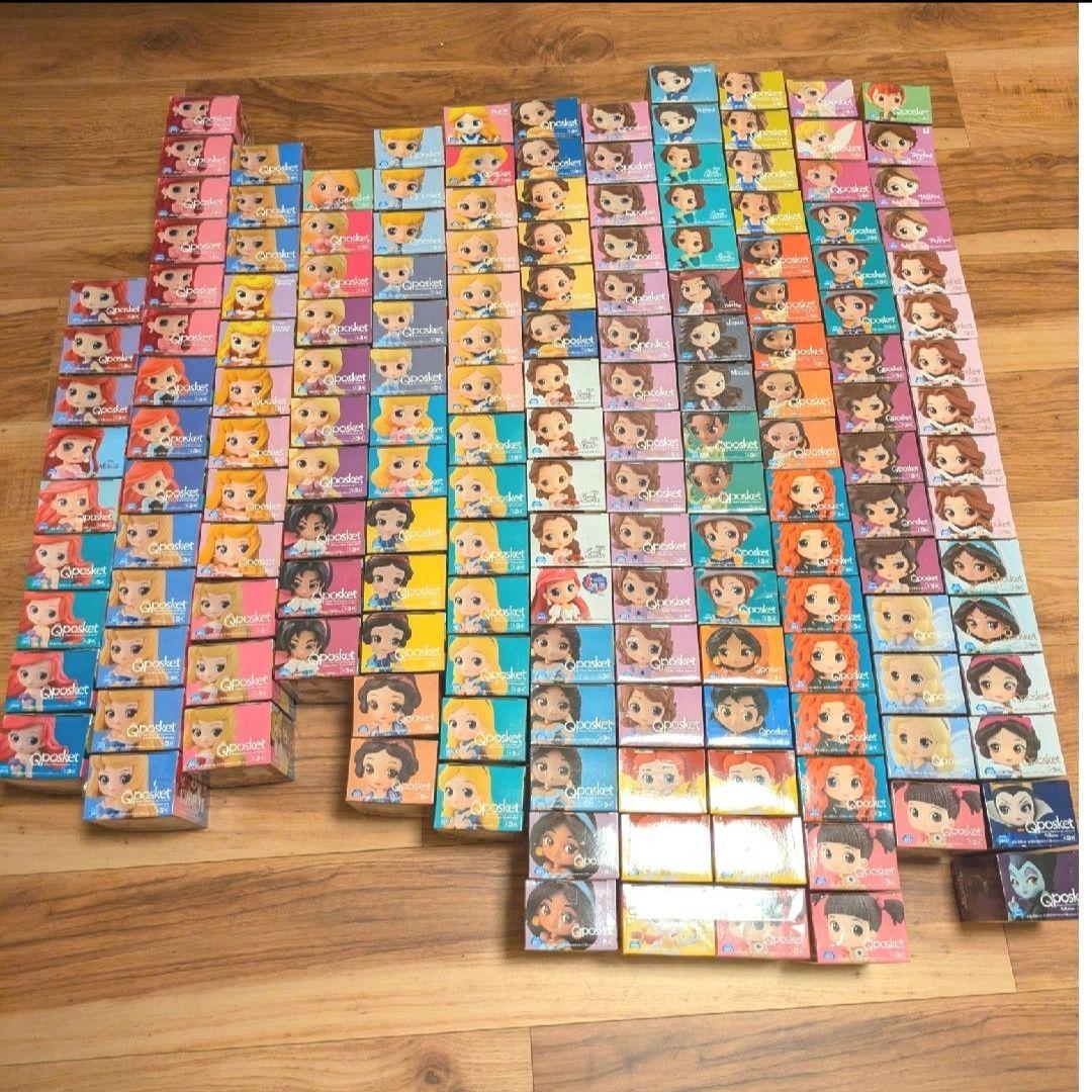 169個セット　Qposket petit ディズニープリンセス　フィギュア