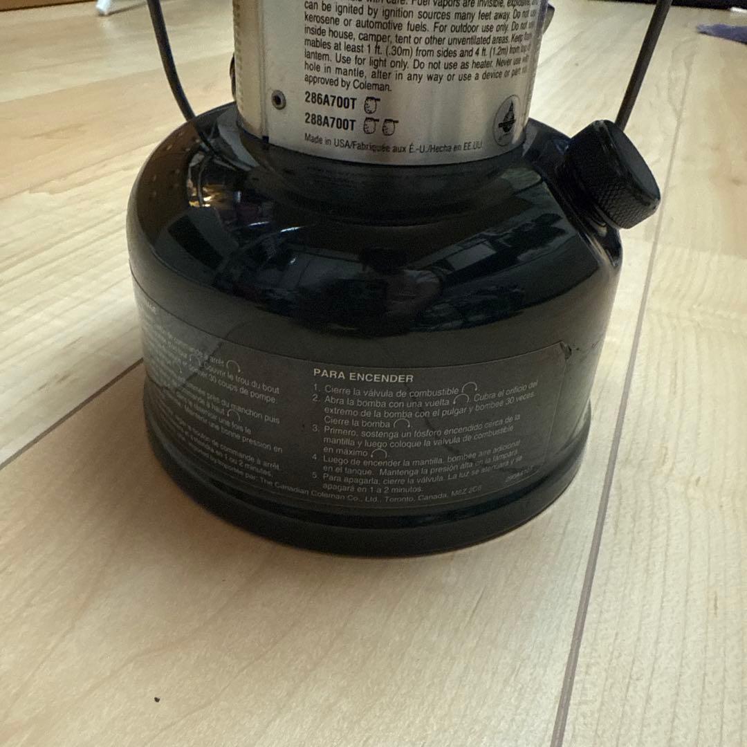Coleman 288 ランタン （10/96刻印）USモデル超希少緑ケース付き