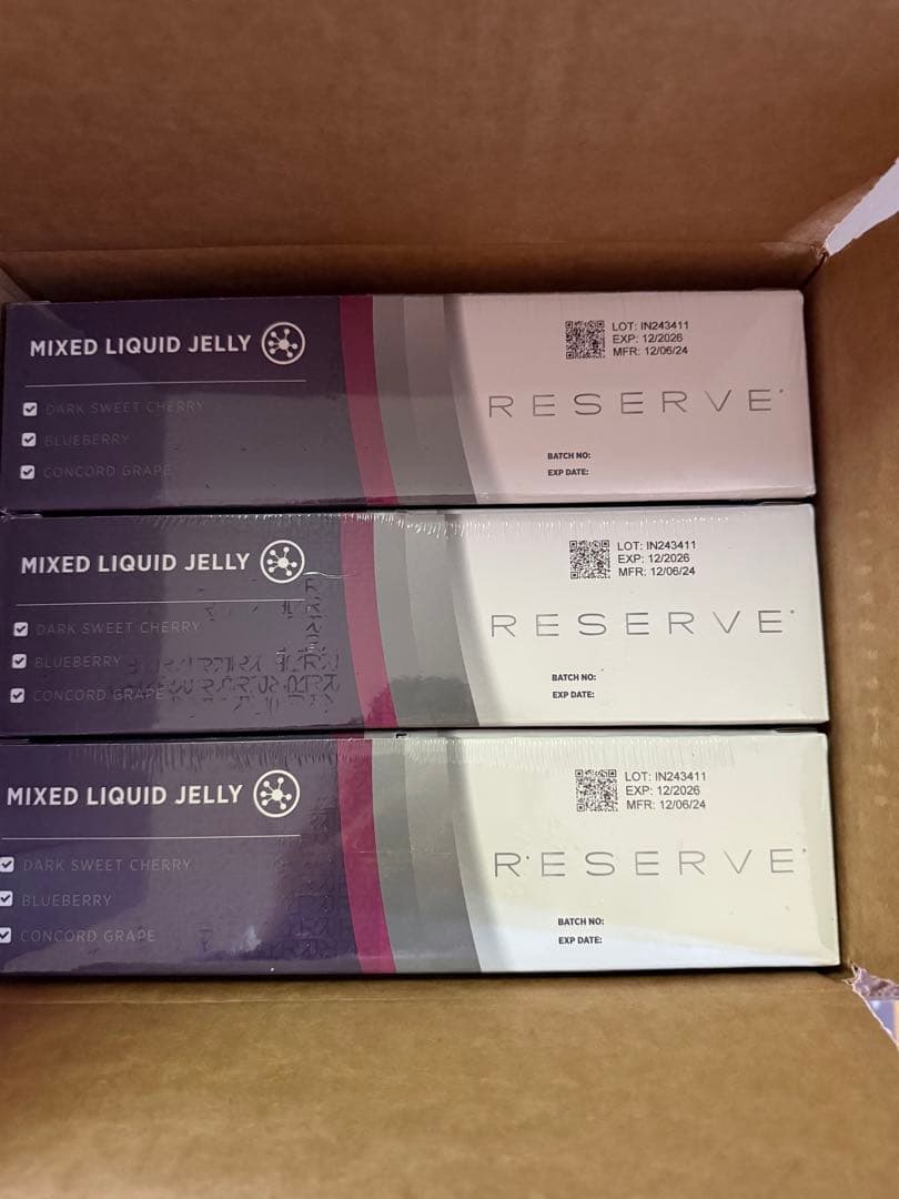 JEUNESSE　RESERVE　ジュネス　リザーブ　3箱