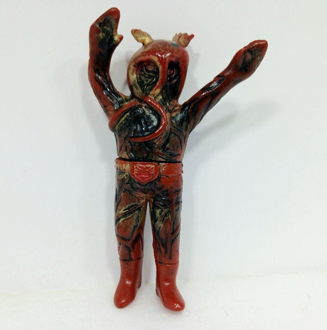 当時物 ポピー 仮面ライダー 怪人トリカブト ソフビ