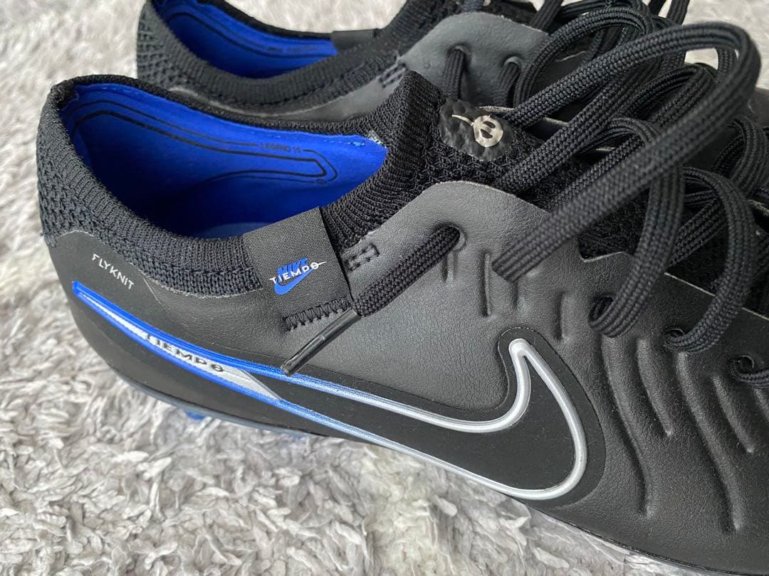 NIKE ティエンポ 人工芝 26.5 黒 新品未使用 サッカースパイク 袋付き