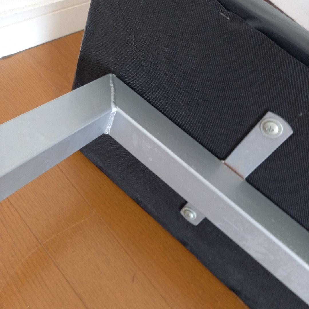 トレーニングベンチ 黒 合成皮革製