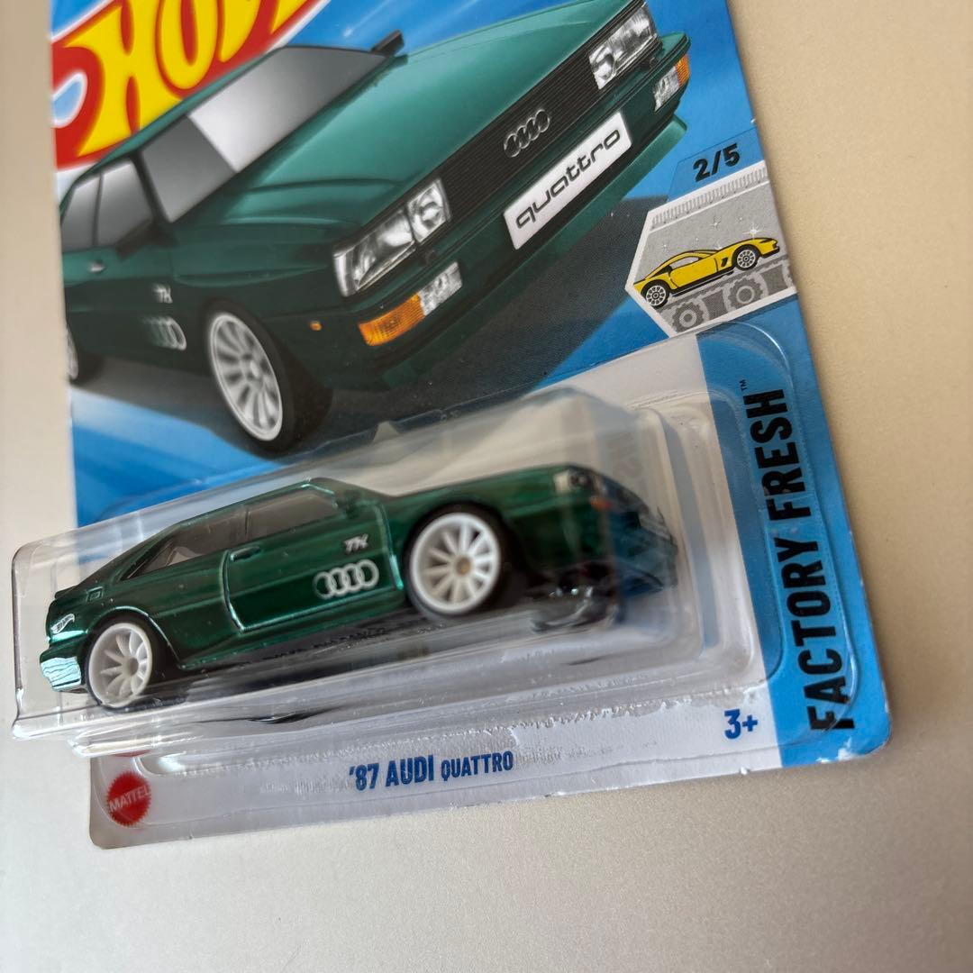 ホットウィール アウディ87 AUDI QUATTRO スーパートレジャーハント