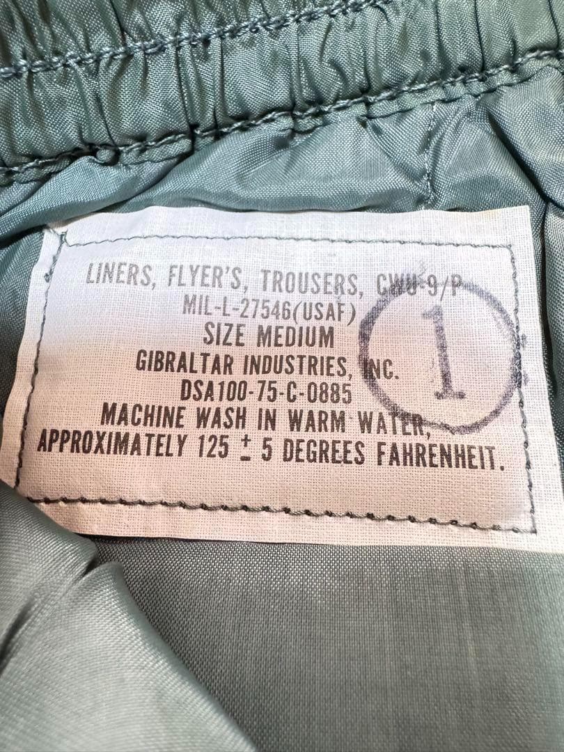 米軍 実物 CWU-9/P トラウザー M