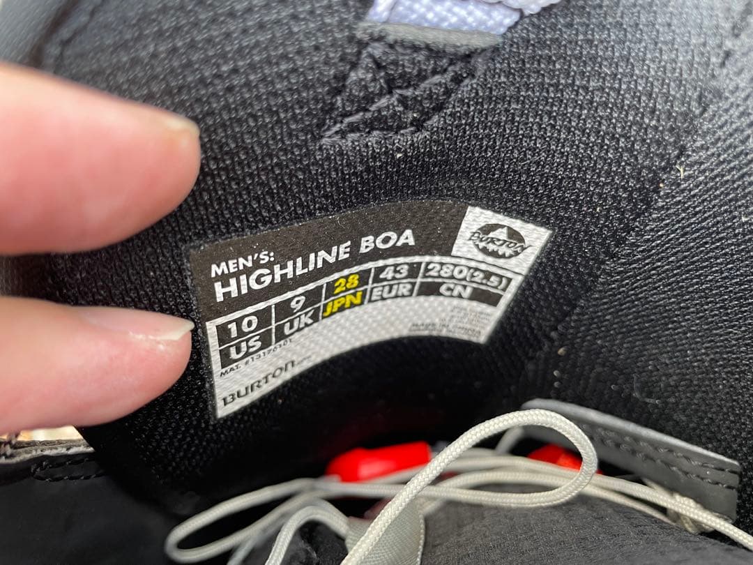 Burton Highline BOA スノーボードブーツ 28cm