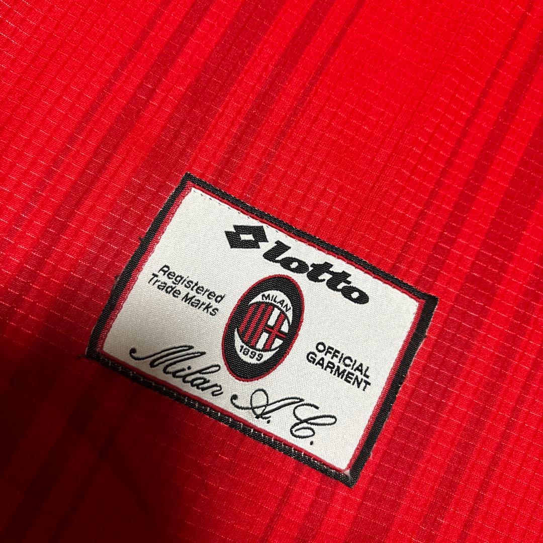 【激レア】ACミラン 1997/1998 ユニフォーム ロット #10