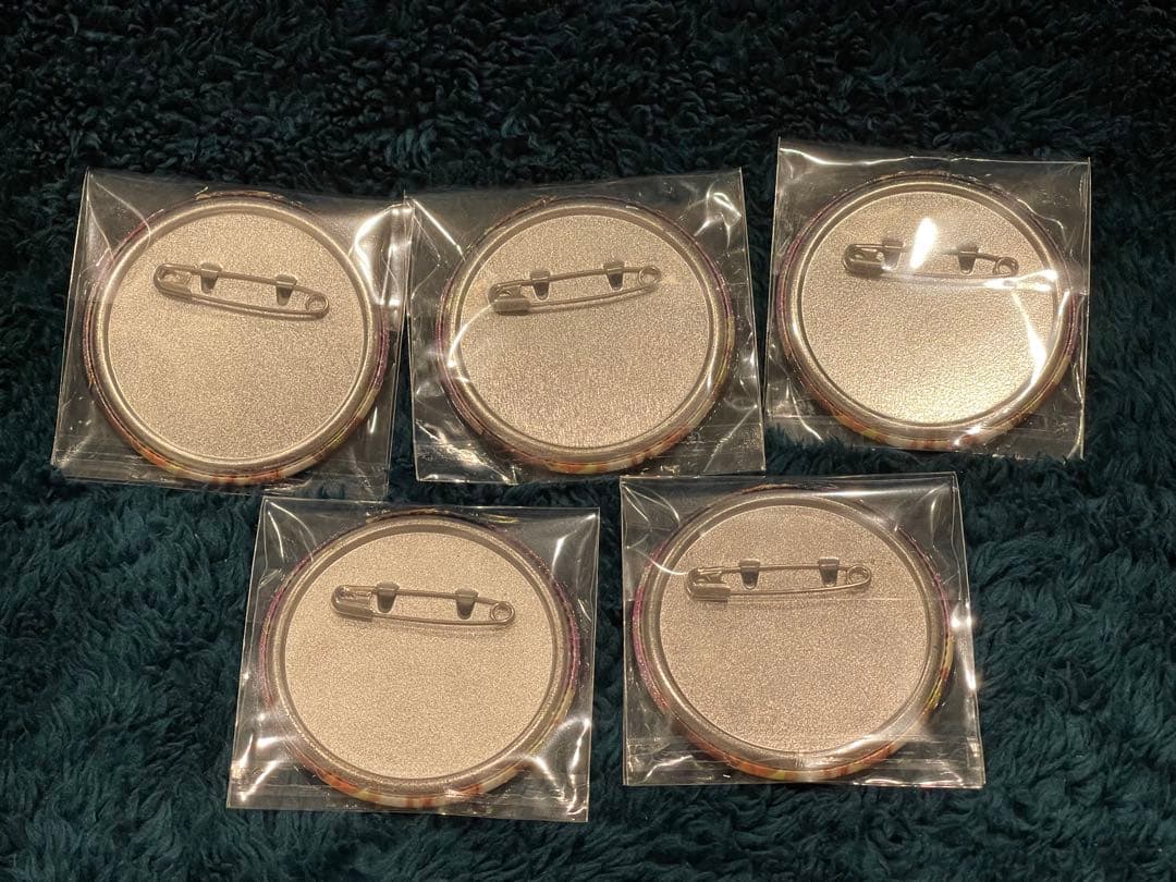 天馬司 グリッター缶バッジ グリ缶 5点セット ワンマジ 8A