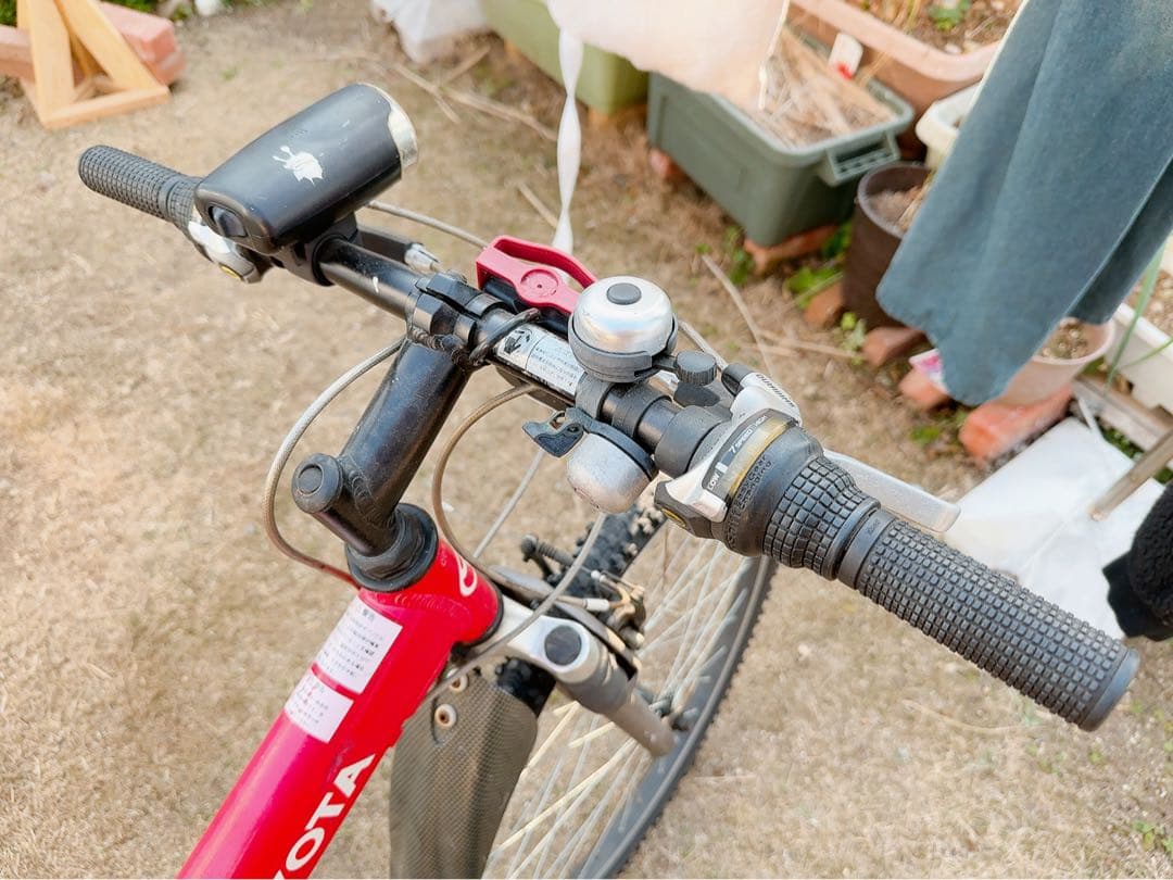 【引取限定】TOYOTA 折りたたみ自転車