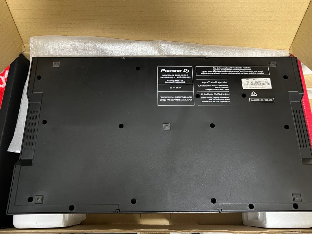 即発送 Pioneer DDJ-400-N 外箱付き　動作確認済み