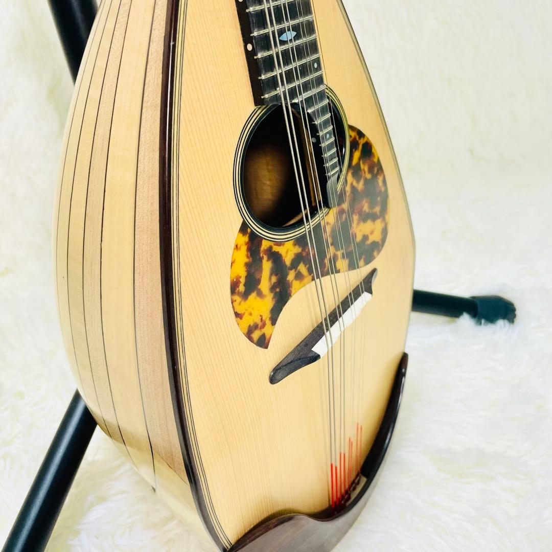 美品　宮野厚志　マンドリン　M-2 ミヤノアツシ　手工　中位モデル　ケース付き