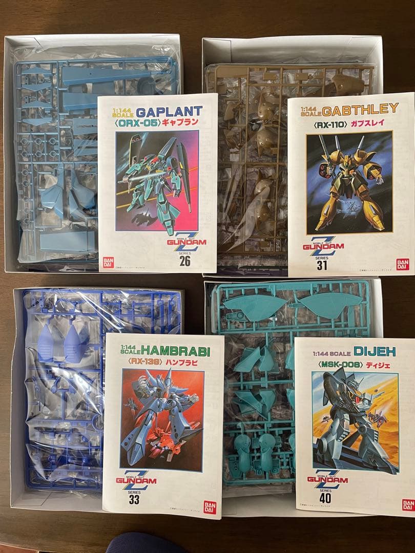 赤ロゴ Zガンダム 1/220、1/144、1/300 11体まとめ売り