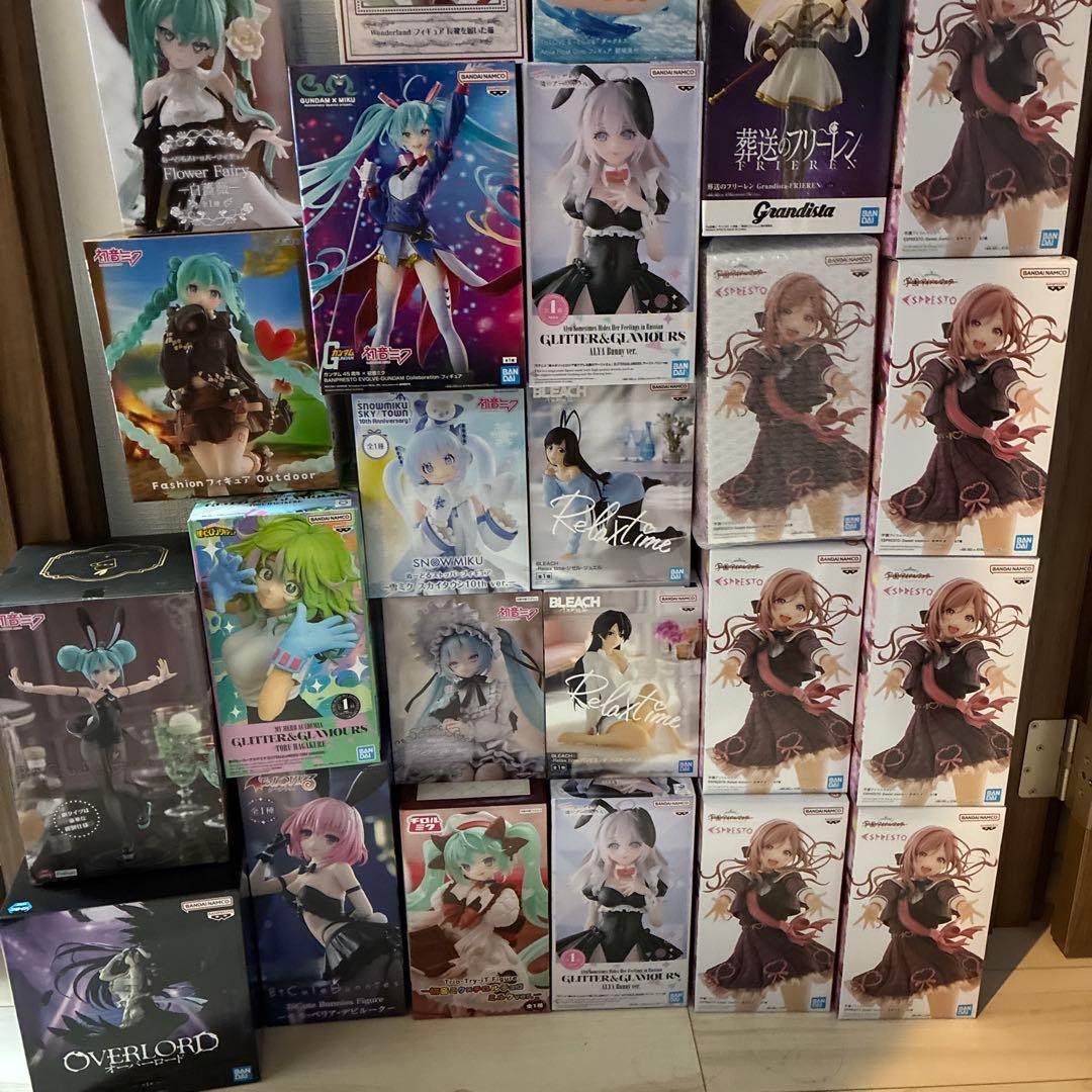 初音ミク　美少女　プライズフィギュア　まとめ売り25体セット