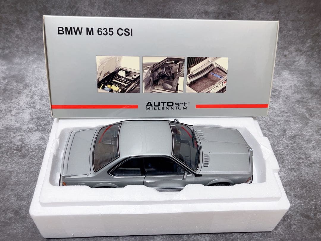 ミニカー AUTOart 1/18  M 635 CSi E24