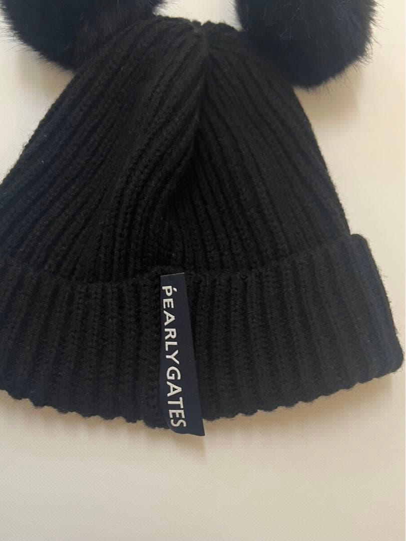 PEARLY GATES ミッキーマウスコラボ　セットアップ　ニット帽