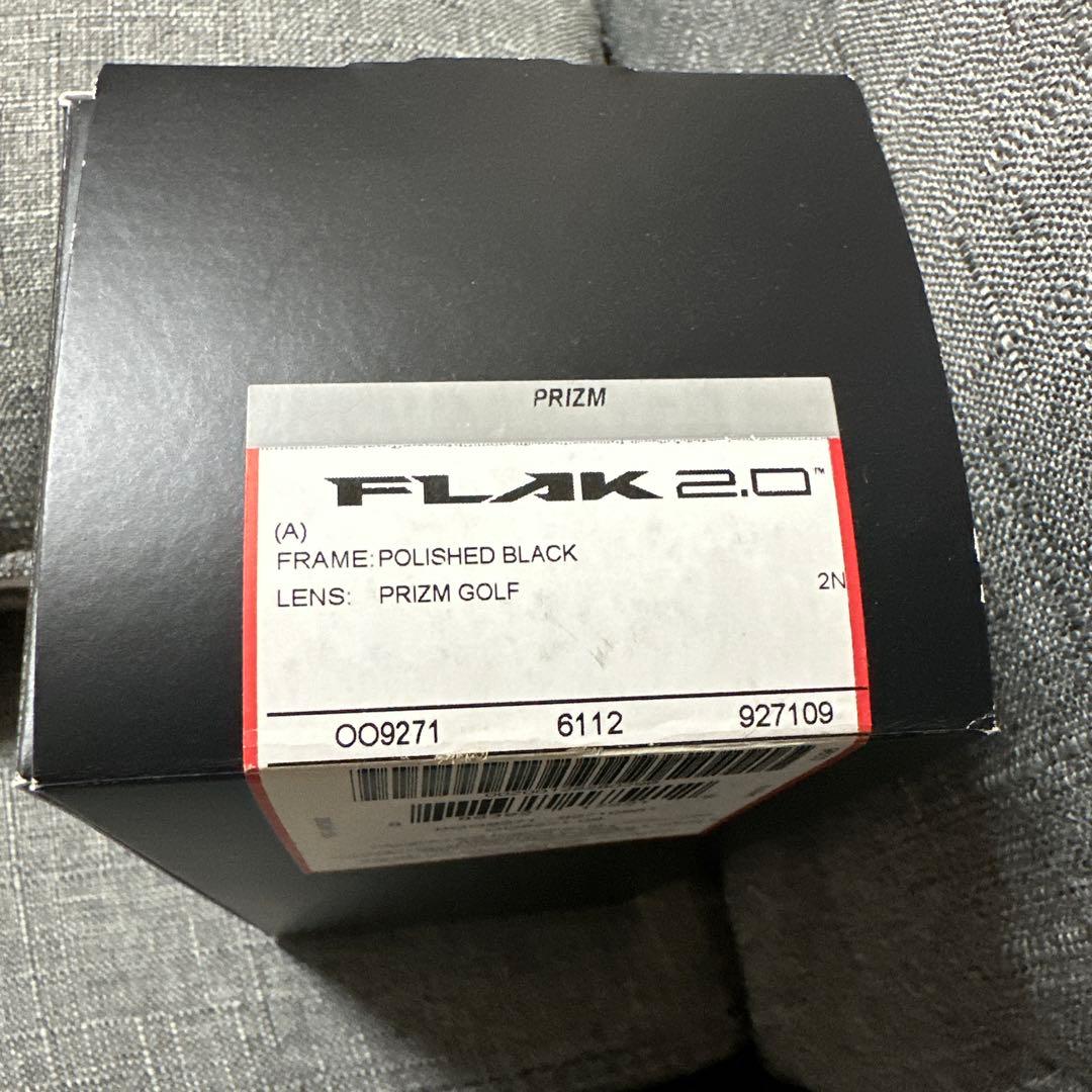 オークリー FLAK 2.0 サングラス Prizm Golf ブラックケース付