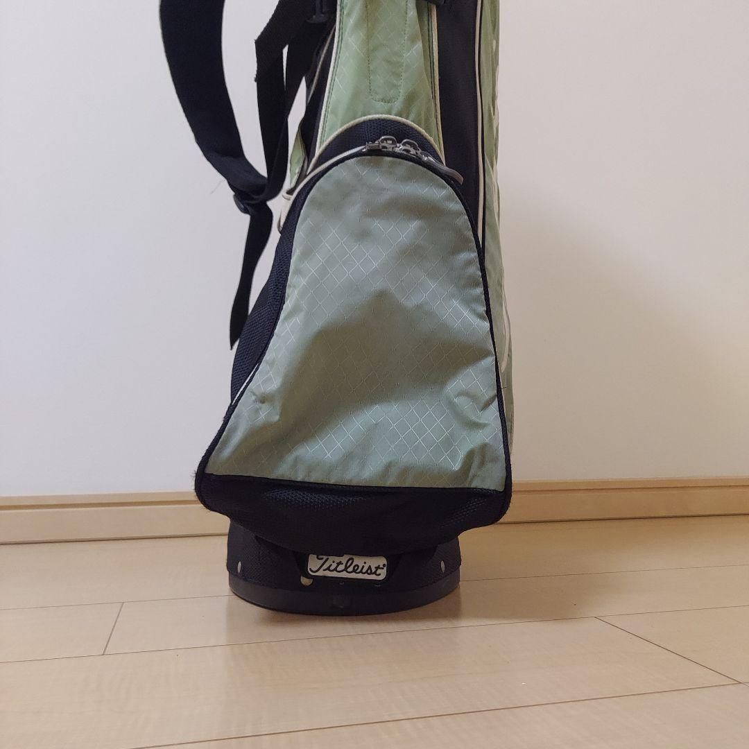 Titleist タイトリスト 軽量 キャディバック スタンド ライムグリーン