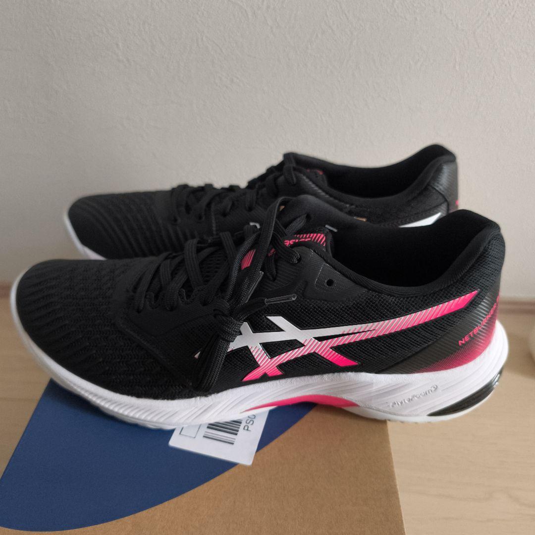 アシックス ネットバーナーバリスティック FF3 28.5 ブラックホットピンク