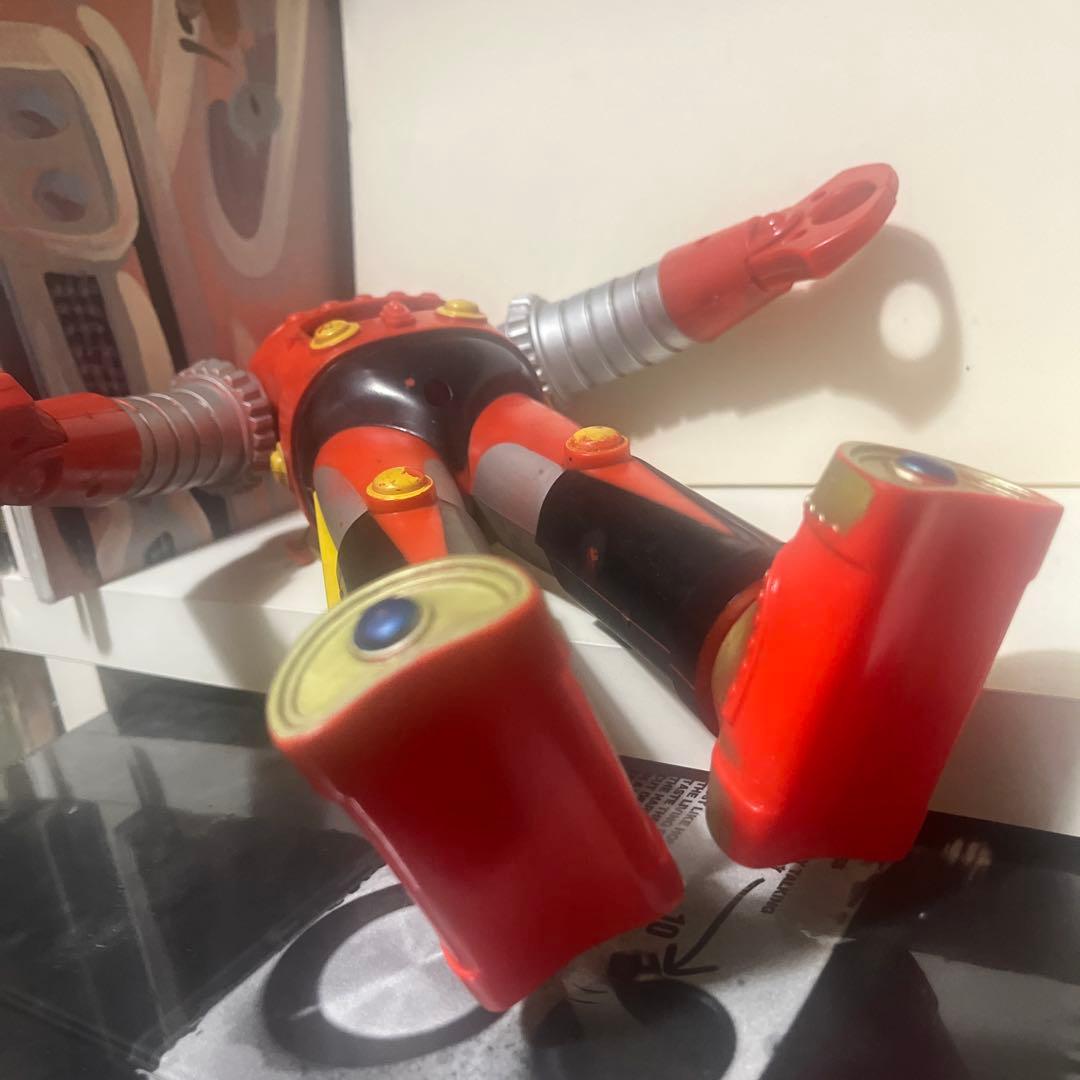 ブルマァク メカニック ブレイザー ソフビ フィギュア 冒険ロックバット 当時物