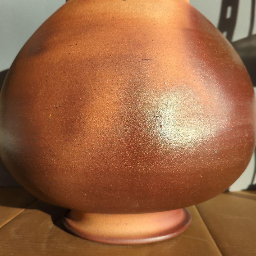 登り窯一品物 信楽焼 陶器 飾り壺