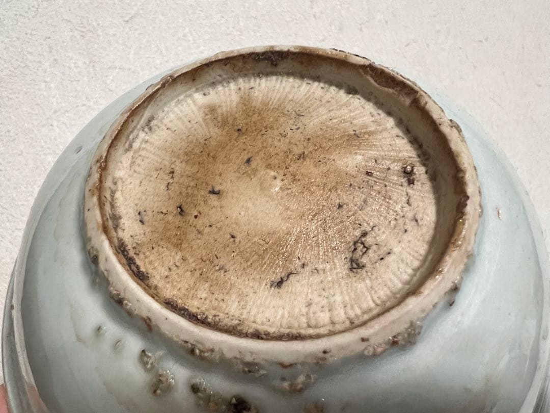 中国 明朝 古染付 ナズナ文様 魯山人 愛玩 向付 懐石 茶道 骨董 古美術