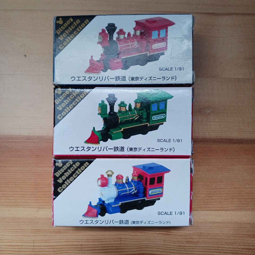 ディズニートミカ ウエスタンリバー鉄道 3種セット